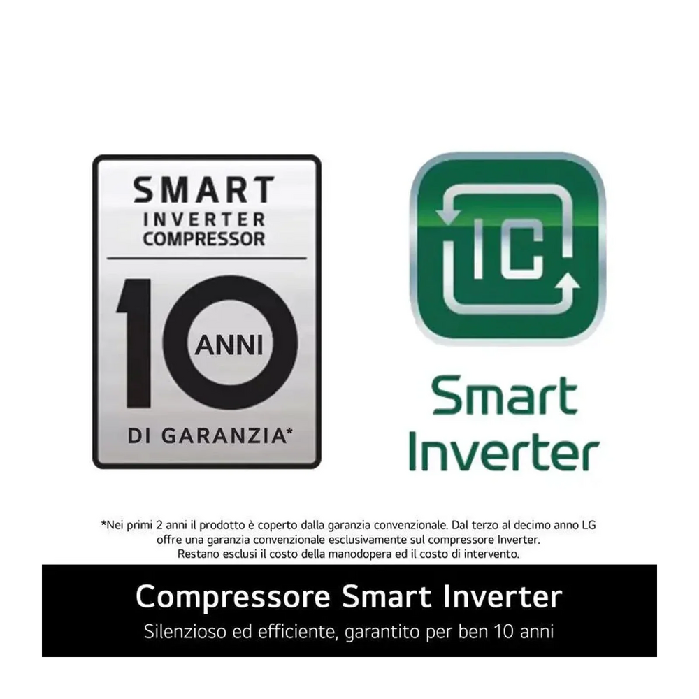 LG GBBS726AMB Frigorifero Combinato