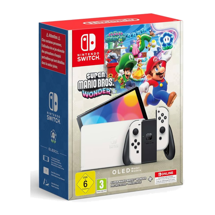 Nintendo Console Switch OLED con Super Mario Bros. Wonder Bundle