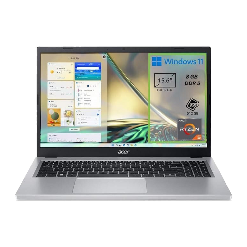 Acer 15,6" Rayzen 5 8GB-SSD 512GB
