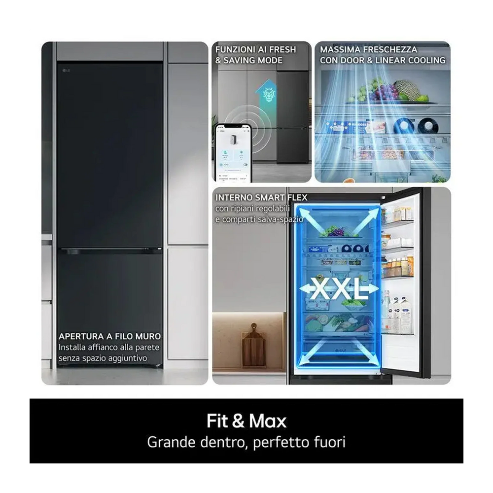 LG GBBS726AMB Frigorifero Combinato