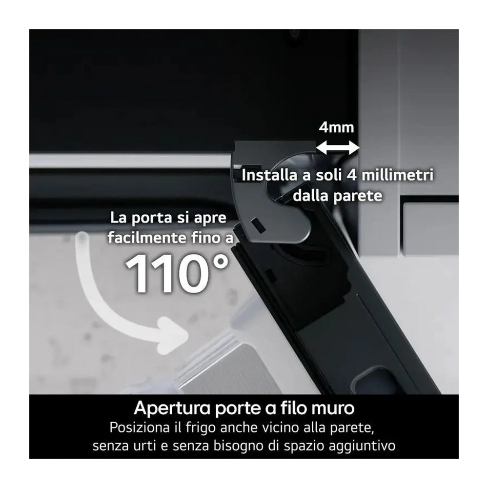 LG GBBS726AMB Frigorifero Combinato