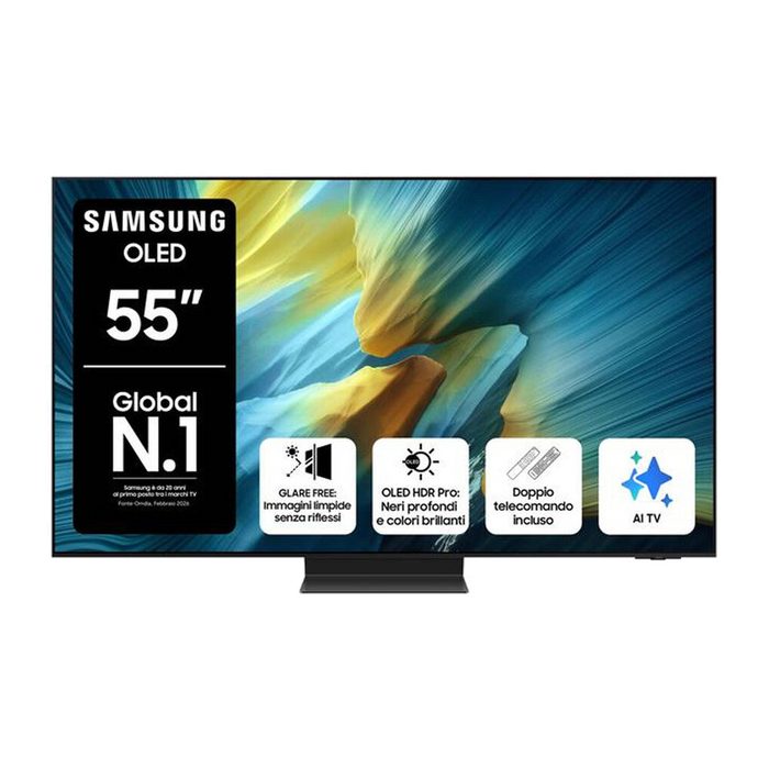 Samsung Smart TV OLED UHD 4K 55" QE55S95FATXZT-Graphite Black
