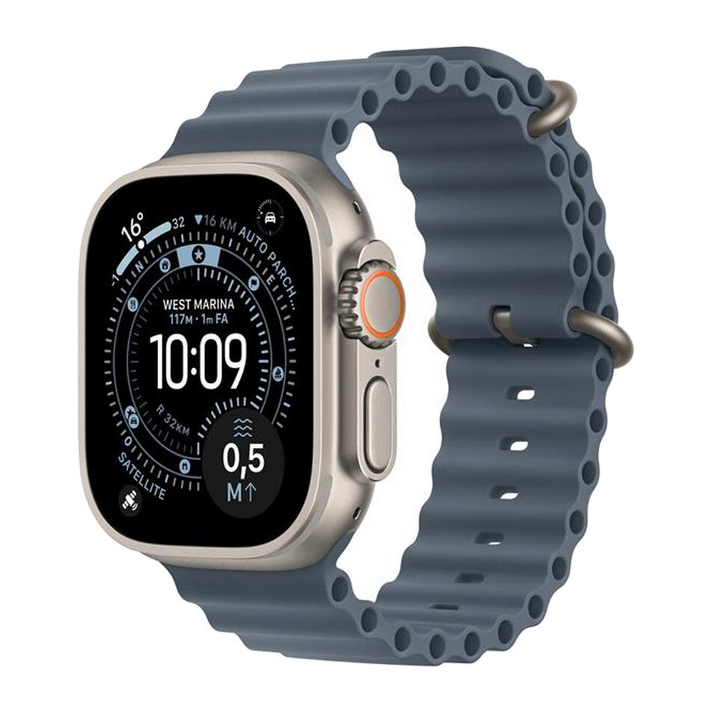 Apple Watch Ultra 3 GPS + Cellular 49mm Titanio Naturale-Band Ocean