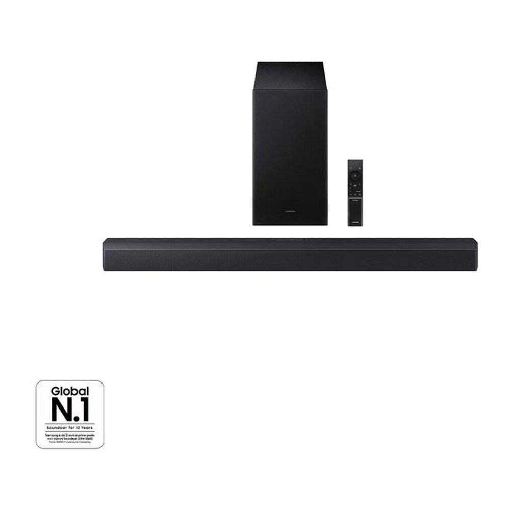 Samsung Soundbar HW-B450F/ZF, 2.1 canali, Wireless Dolby-Titan Black