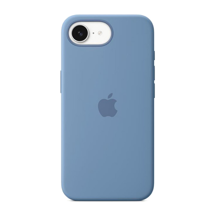 Apple Custodia in silicone per iPhone 16e-Blu inverno