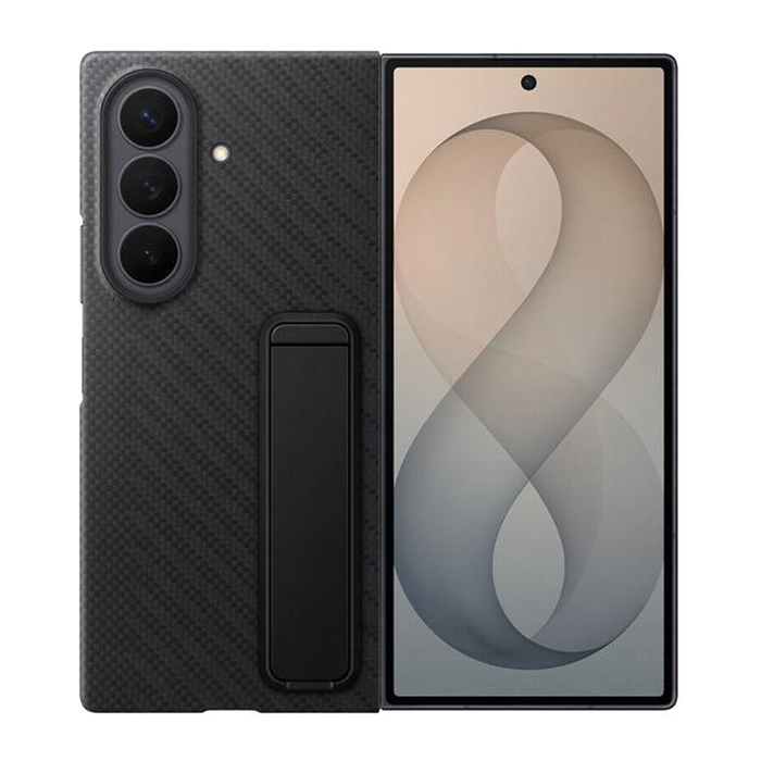 Samsung Custodia Carbon Standing Case Galaxy Z Fold8 Ultra-Black