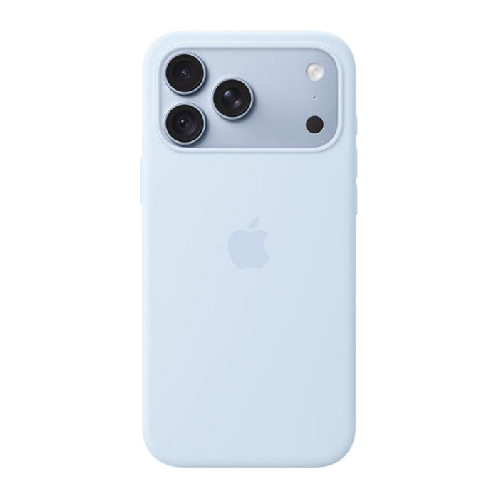 Apple Custodia MagSafe in silicone per iPhone 18 Pro Max-Celeste vivace