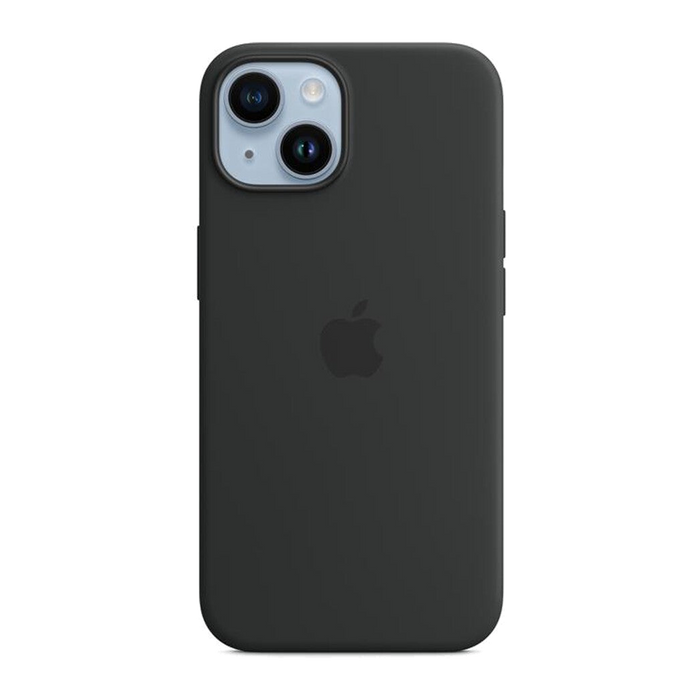 Apple Custodia Magsafe in silicone per iPhone 14-Midnight