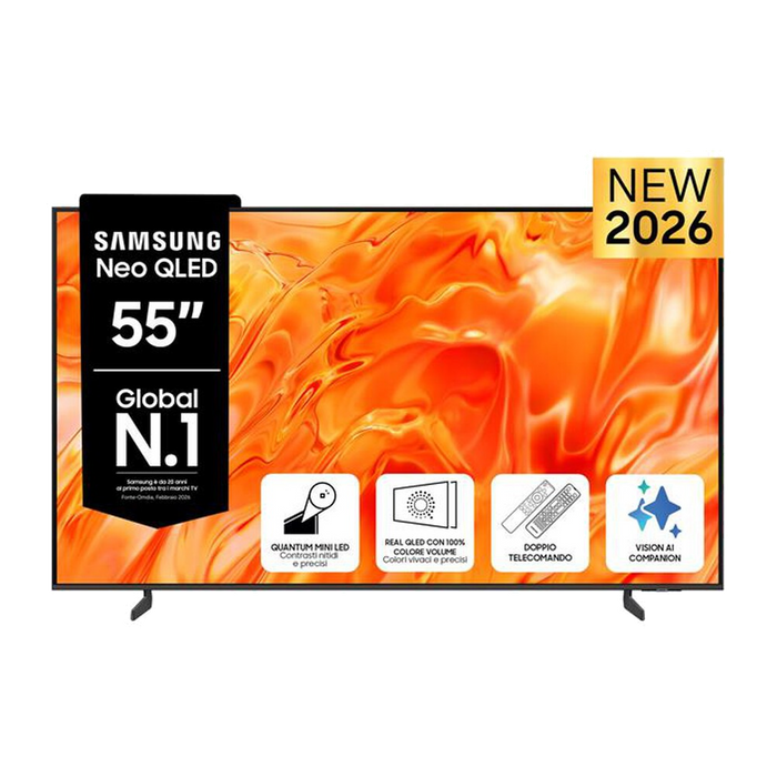 Samsung Smart TV Mini LED 4K 50" Vision AI QE55QN70HAUXZT-Titan Gray