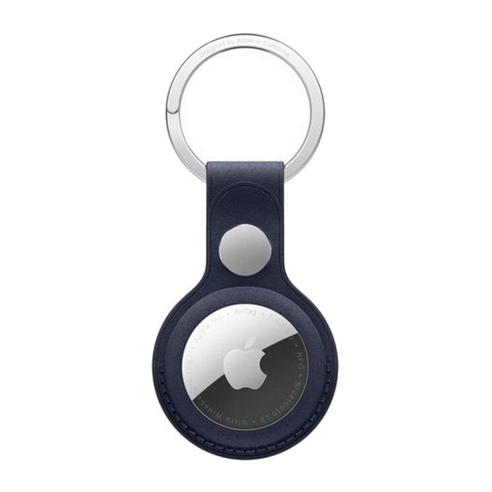 Apple Portachiavi AirTag in tessuto FineWoven-Blu navy