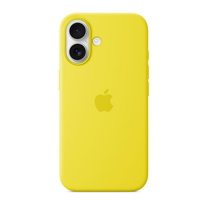 Apple Custodia MagSafe in silicone MYY73ZMA iPhone 16-Giallo carambola