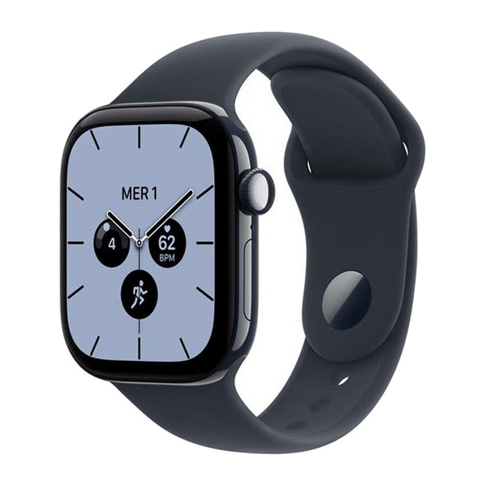 Apple Watch Series 12 GPS + Cellular 42mm Ceramica Blu-Sport Band Blu marino - M/L