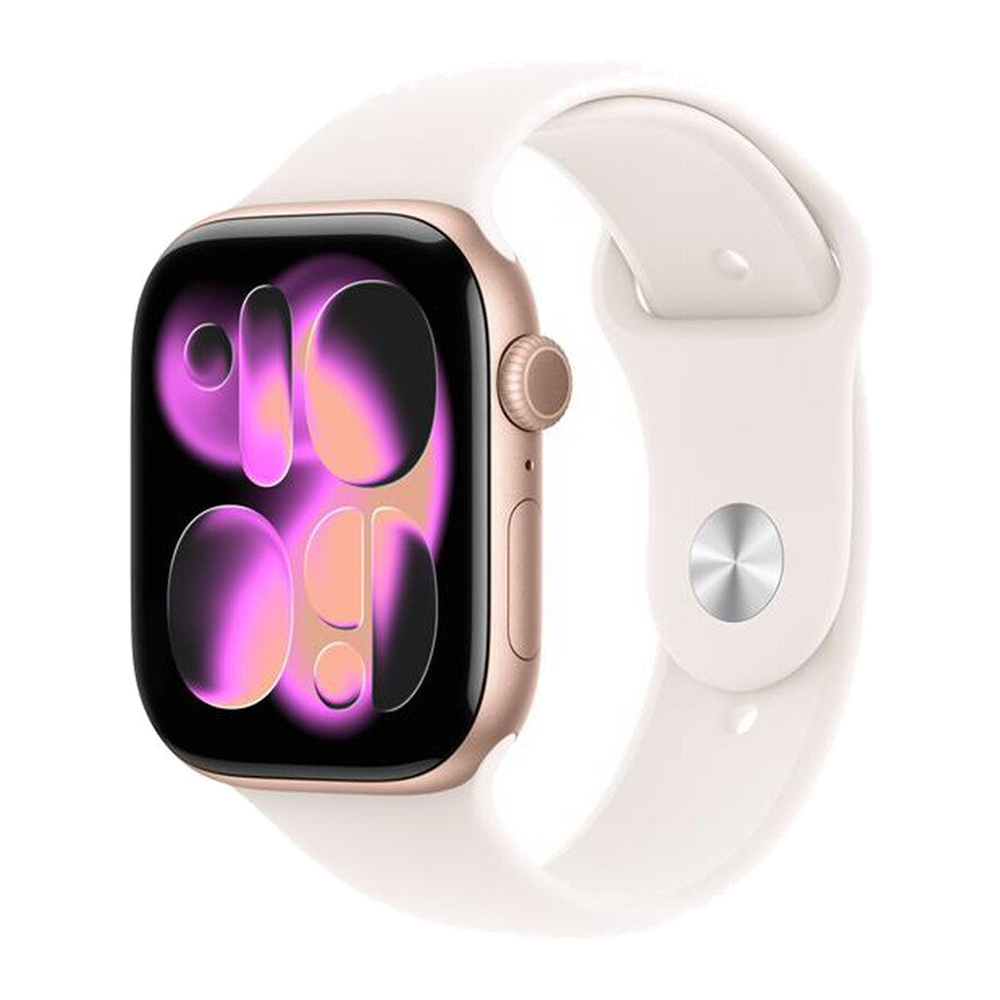 Apple Watch Series 11 GPS + Cellular 46mm Alluminio-Oro Rosa - Band Rosa Fard M/L