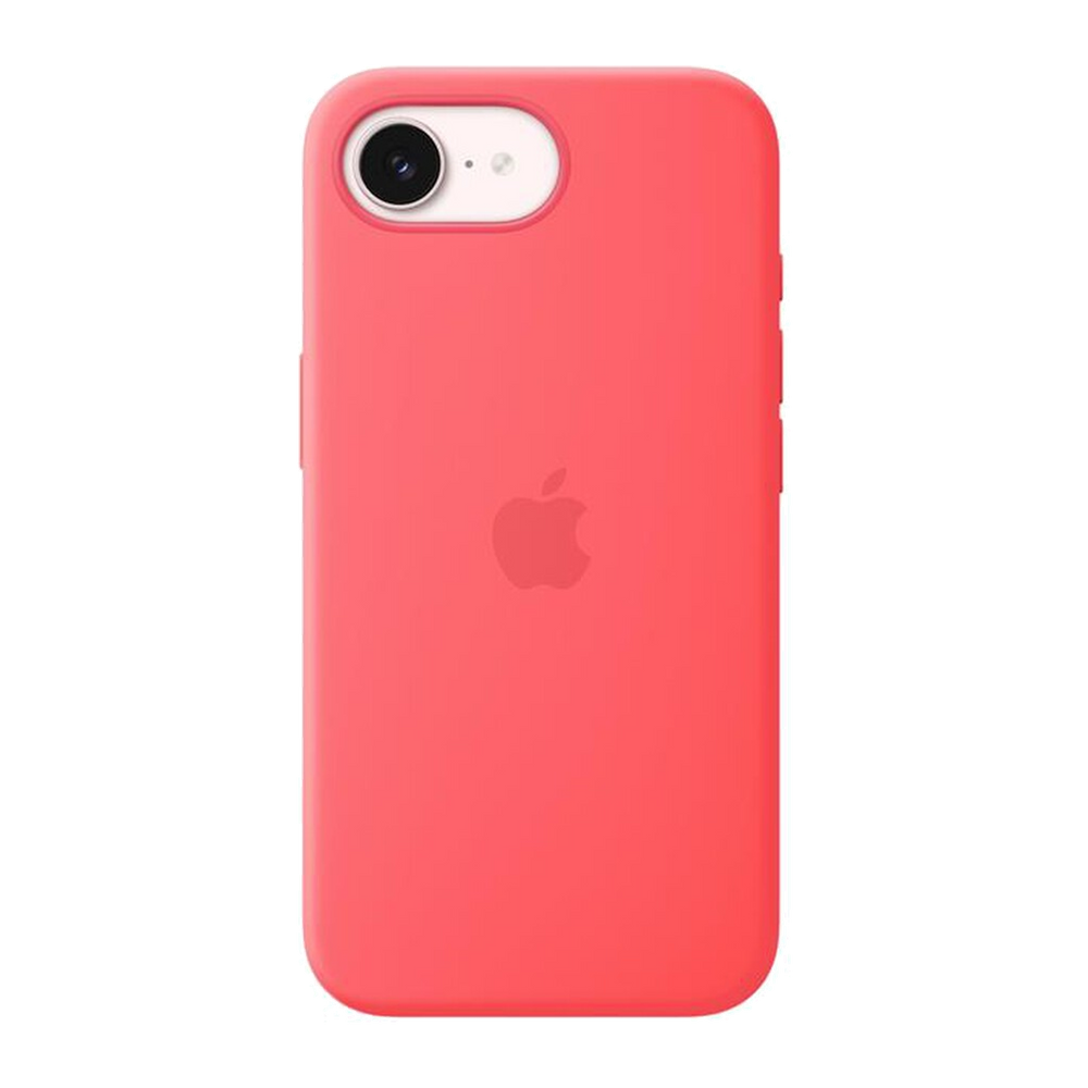 Apple Custodia MagSafe in silicone per iPhone 17e-Rosa guava
