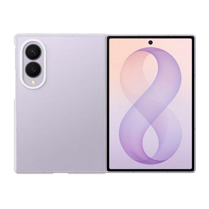 Samsung Custodia Clear Case per Z Fold8-Transparent