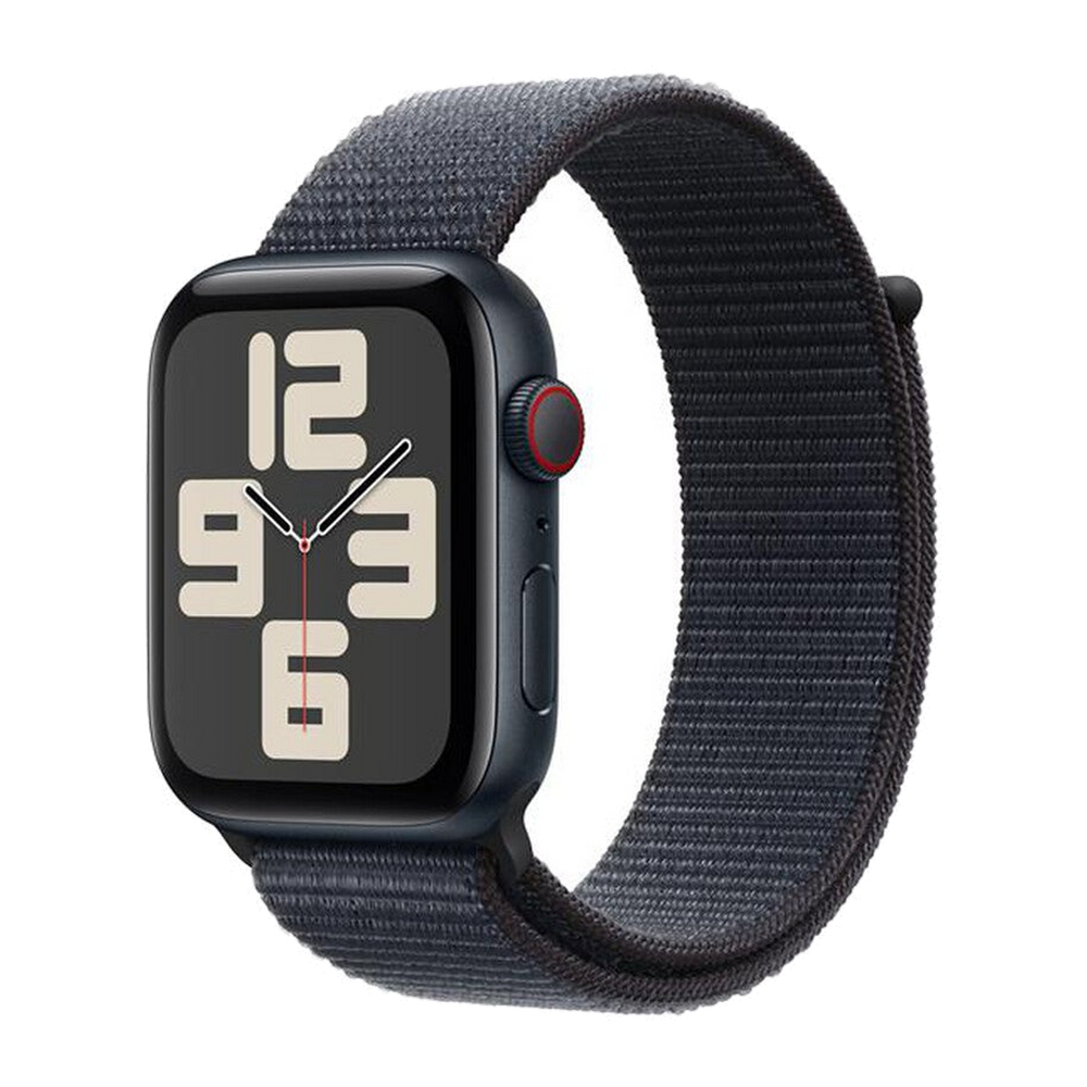 Apple Watch SE GPS + Cellular 44mm Cassa Alluminio-Midnight - Sport Loop Ink