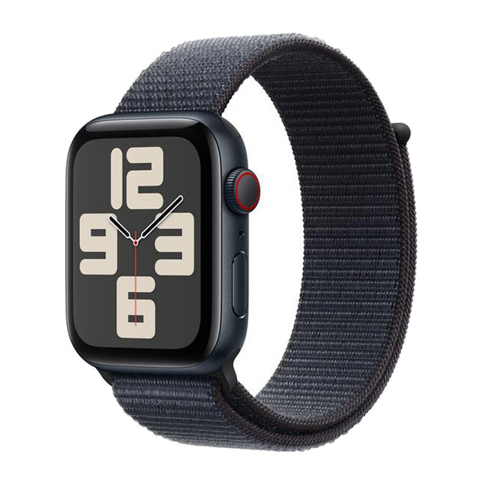 Apple Watch SE GPS + Cellular 44mm Cassa Alluminio-Midnight - Sport Loop Ink