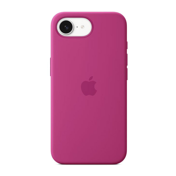 Apple Custodia in silicone per iPhone 16e-Fucsia