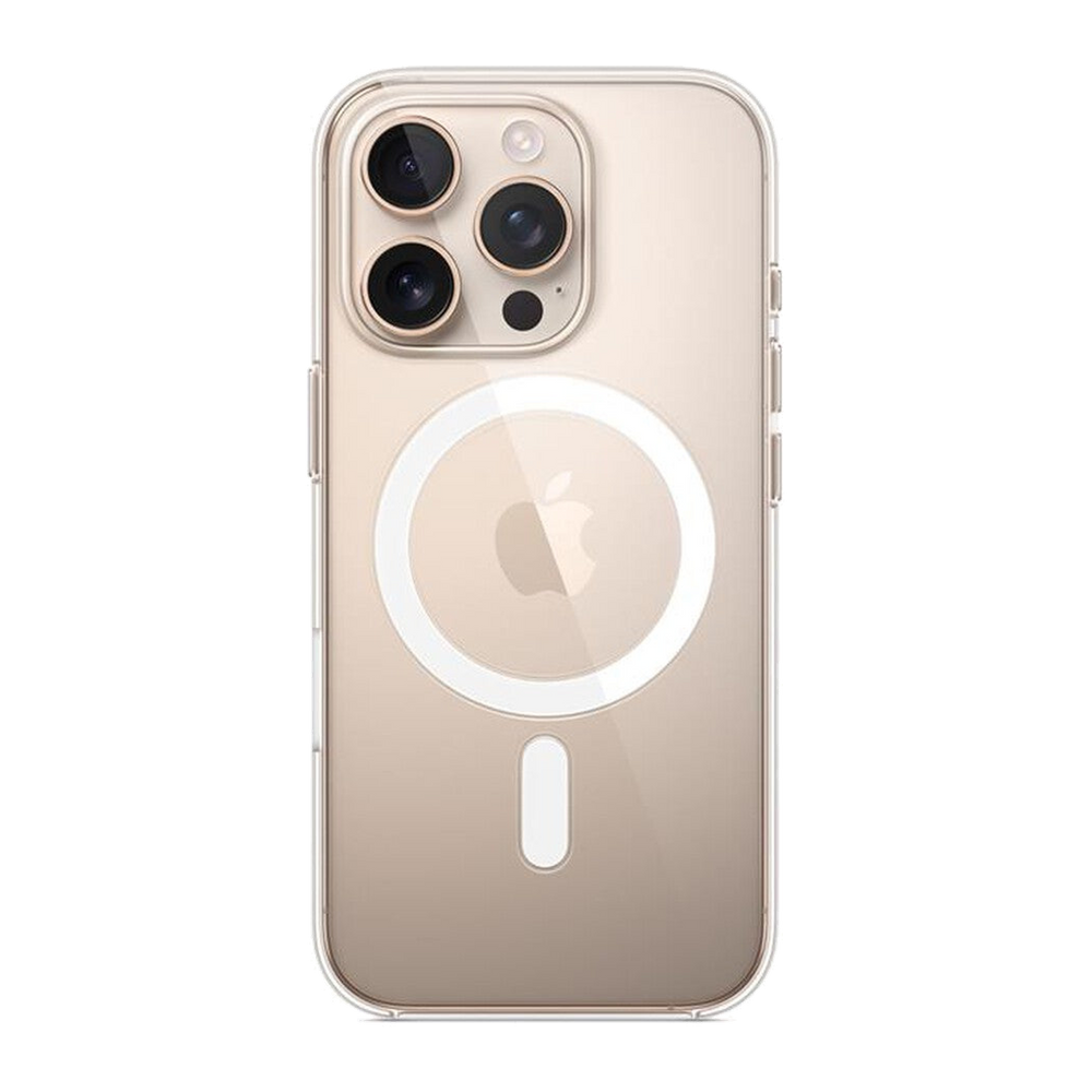 Apple Custodia MagSafe MA7E4ZMA per iPhone 16 Pro-Trasparente