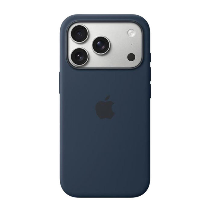 Apple Custodia MagSafe in silicone per iPhone 17 Pro-Mezzanotte