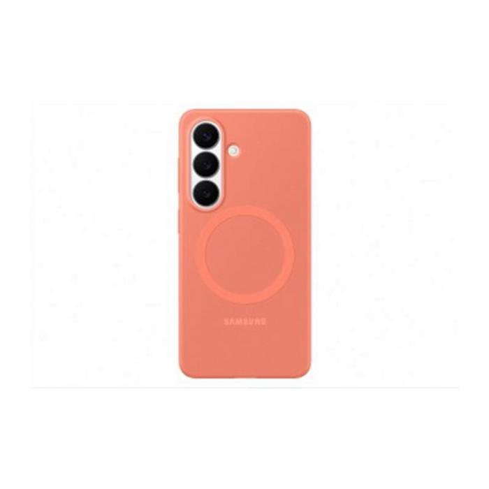 Samsung Custodia Silicone Magnet per S26-Coral Red