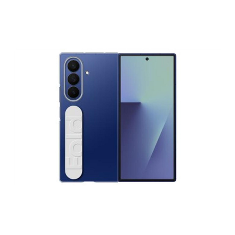 Samsung Cover Clear Grip Case per Galaxy Z Fold7-Transparent