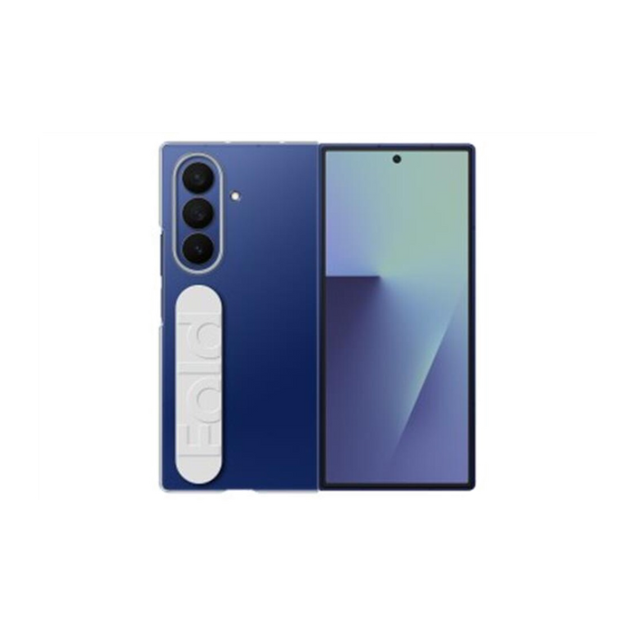 Samsung Cover Clear Grip Case per Galaxy Z Fold7-Transparent