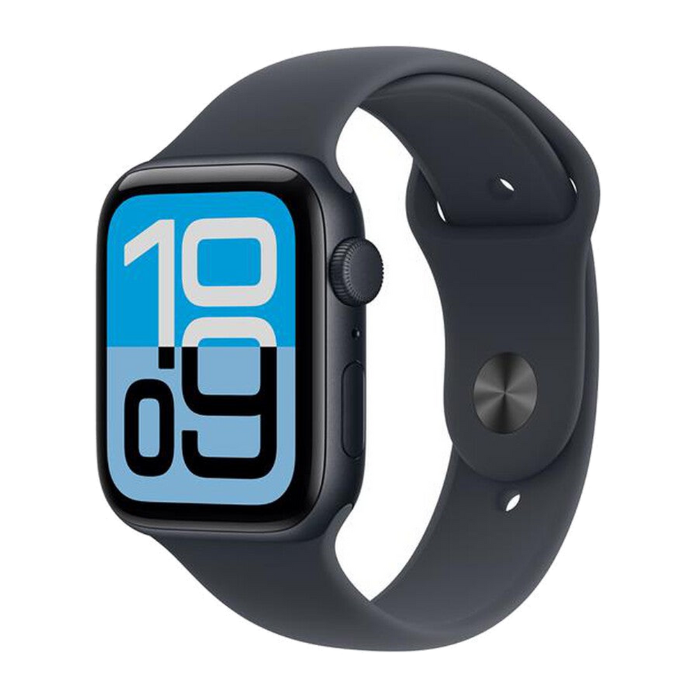 Apple Watch SE 3 GPS 44mm Alluminio-Sport Band Mezzanotte -S/M