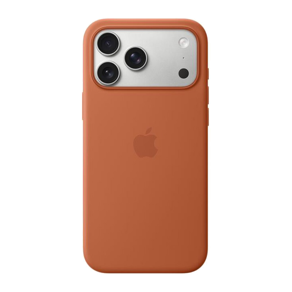 Apple Custodia MagSafe in silicone per iPhone 17 Pro Max-Terracotta