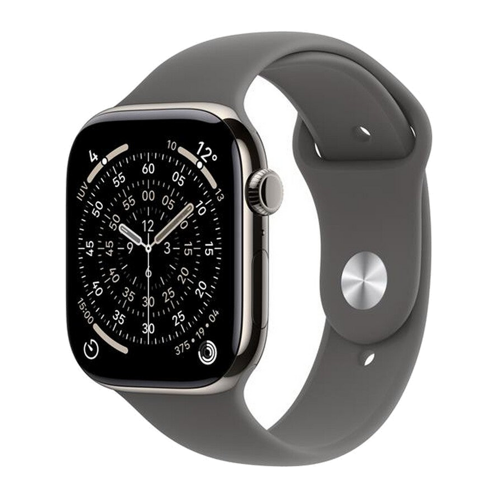Apple Watch Series 11 GPS + Cellular 46mm Titanio-Band Grigio Pietra - M/L