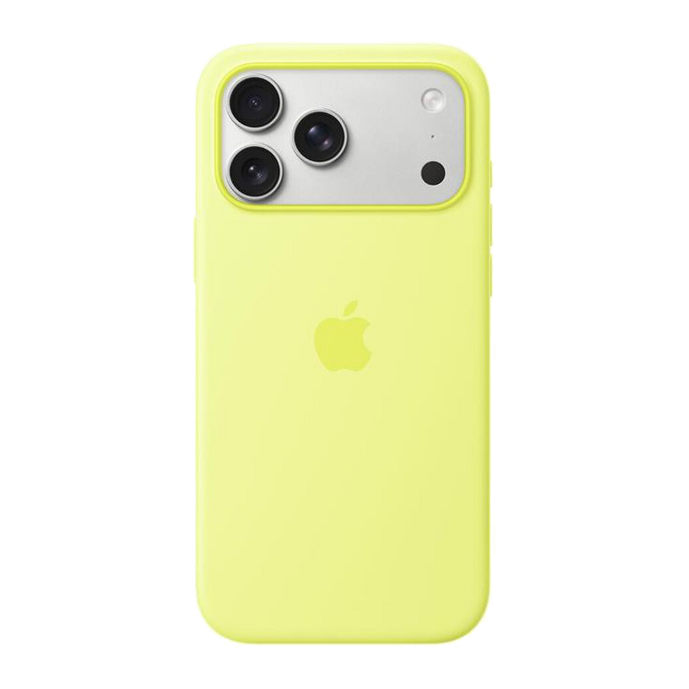 Apple Custodia MagSafe in silicone per iPhone 17 Pro Max-Giallo neon