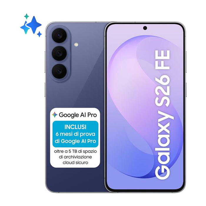 Samsung Smartphone Galaxy S26 FE 8GB+256GB-Blueberry
