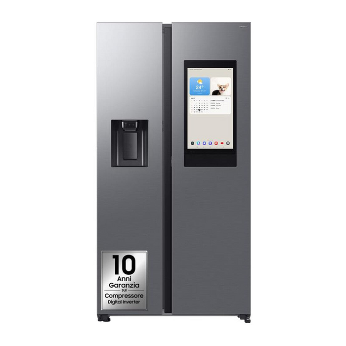 Samsung Frigorifero side by side RS90F66BETEF Classe E-Inox Spazzolato