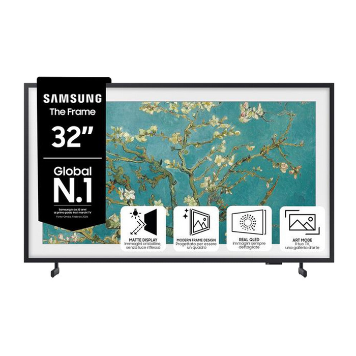 Samsung Smart TV Q-LED FHD 32" THE FRAME QE32LS03CBUXZT