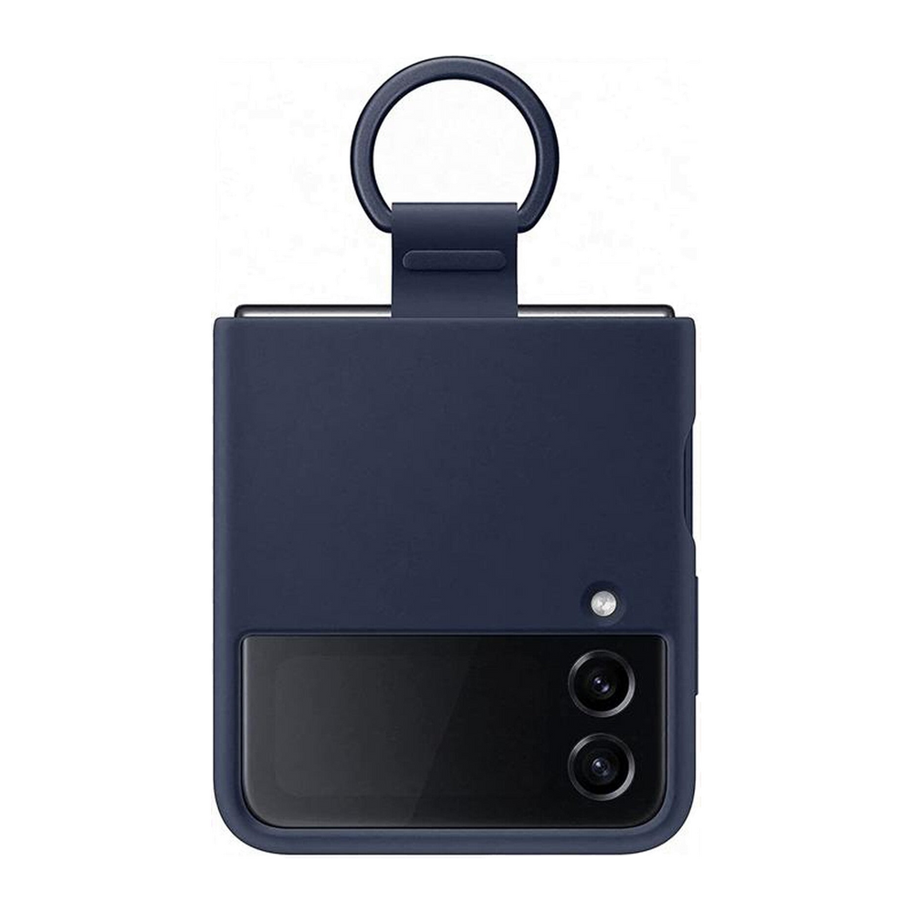 Samsung Cover con Ring Galaxy Z Flip4-Navy