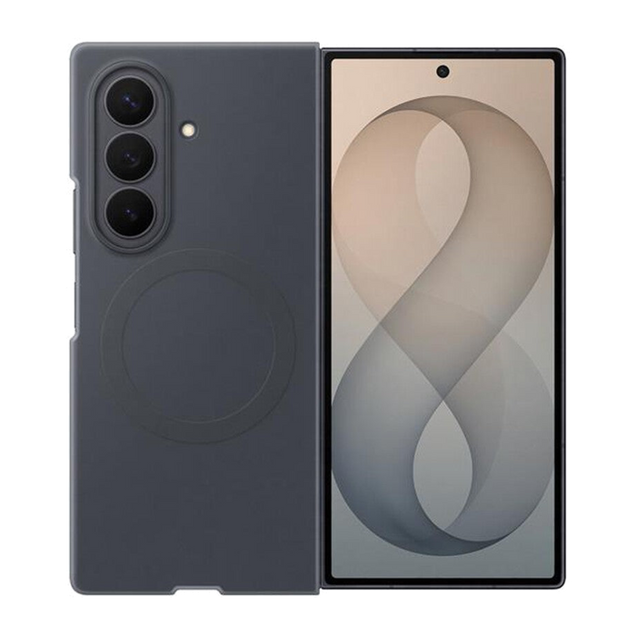 Samsung Custodia Silicone Magnet Case per Galaxy Z Flip8-Black