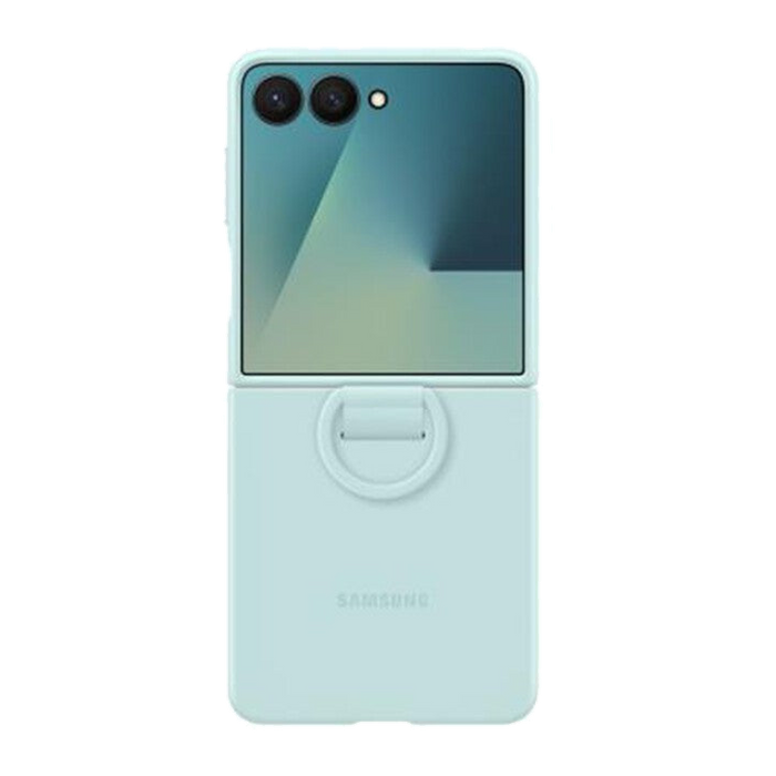 Samsung Cover SILICONE RING CASE per Galaxy Z Flip7-Mint