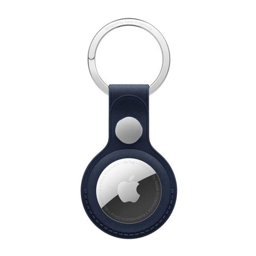 Apple Portachiavi AirTag FineWoven-Blu Profondo