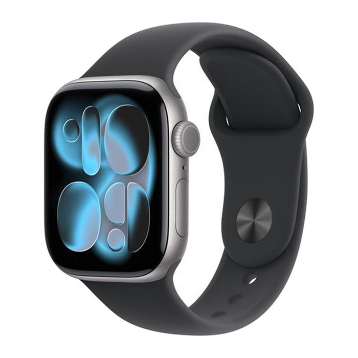 Apple Watch Series 11 GPS + Cellular 42mm Alluminio-Grigio - Sport Band Nero - S/M