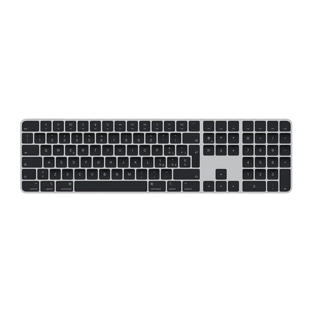 Apple MAGIC KEYBOARD IN SILICONE CON TOUCH ID-Nero