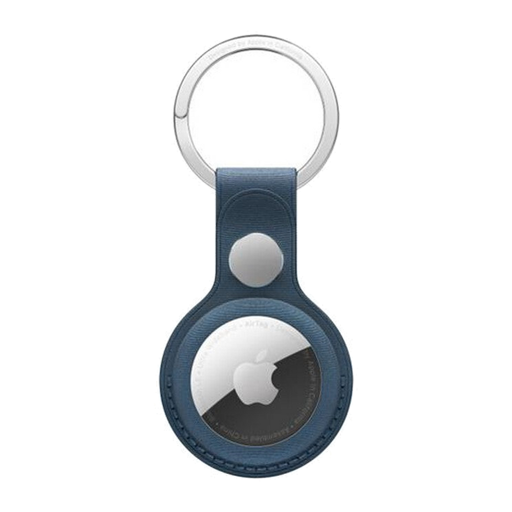Apple Portachiavi AirTag FineWoven-Blu Pacifico
