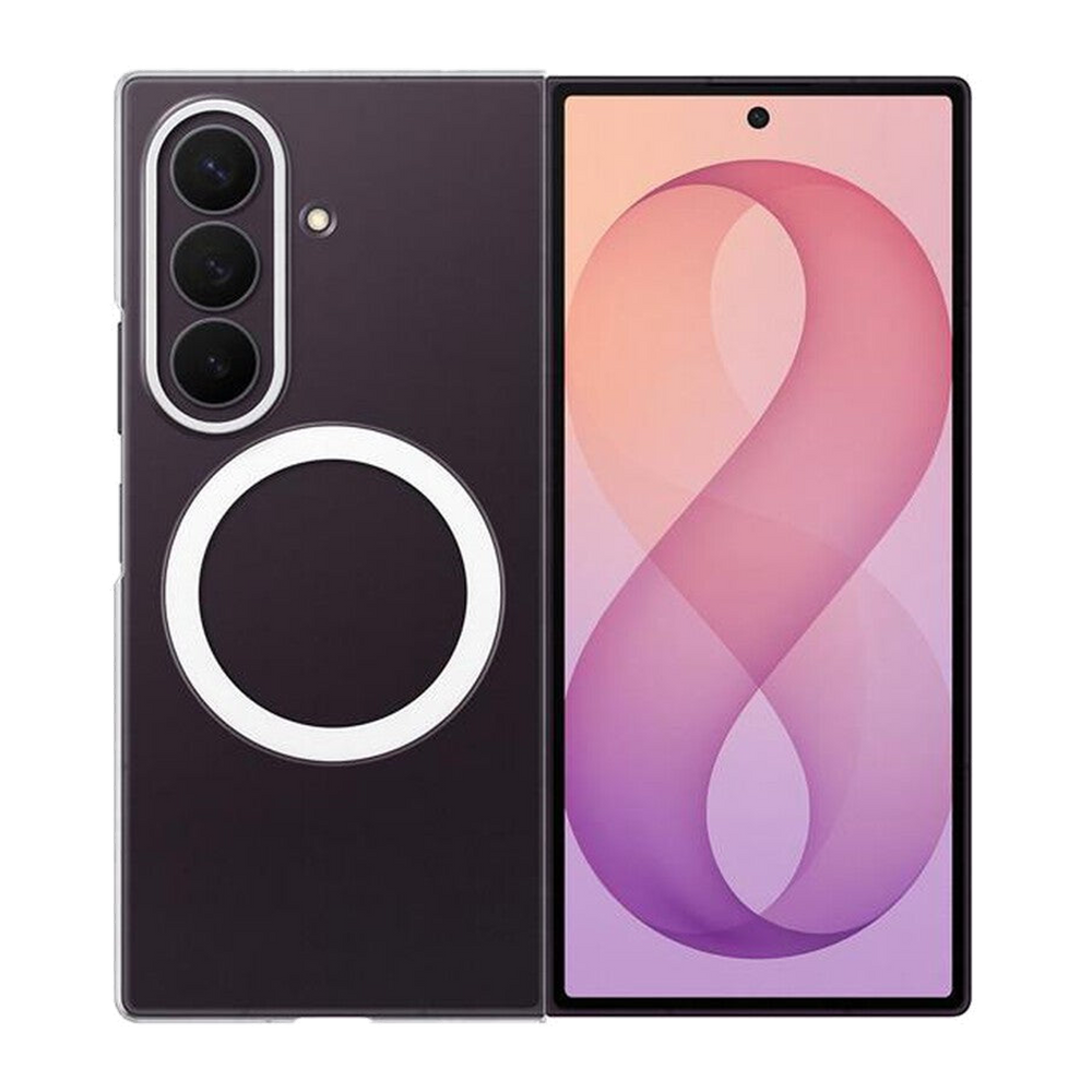 Samsung Custodia Clear Magnet Case per Z Fold8 Ultra-Transparent