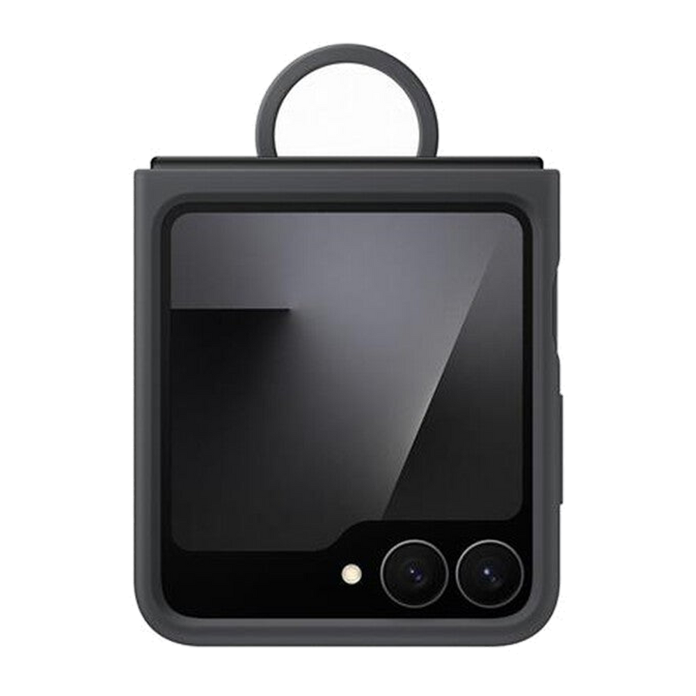 Samsung Custodia SILICONE CASE per Galaxy Z Flip7 FE-Black