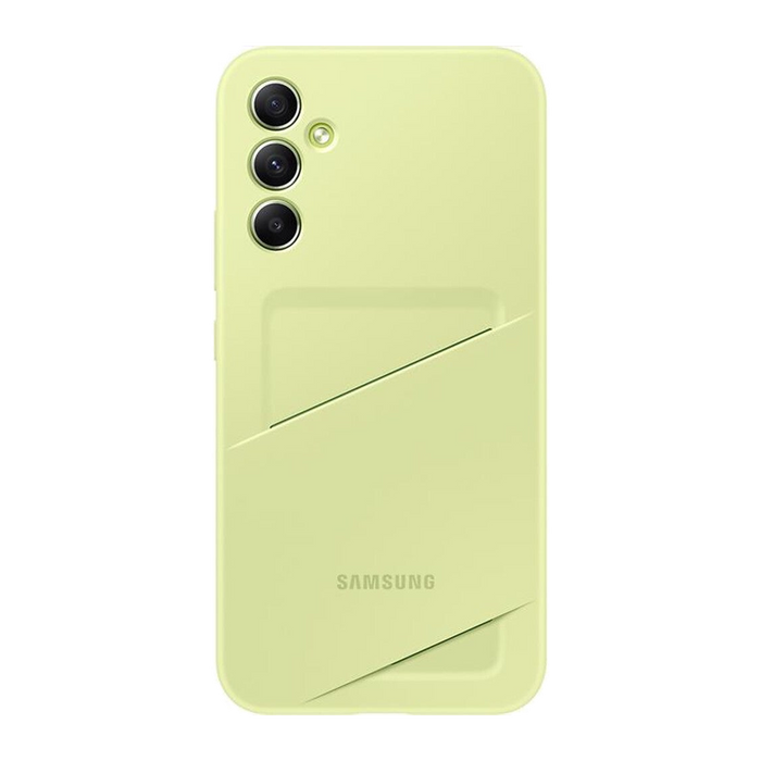 Samsung CARDSLOT CASE per Samsung Galaxy A34-Lime