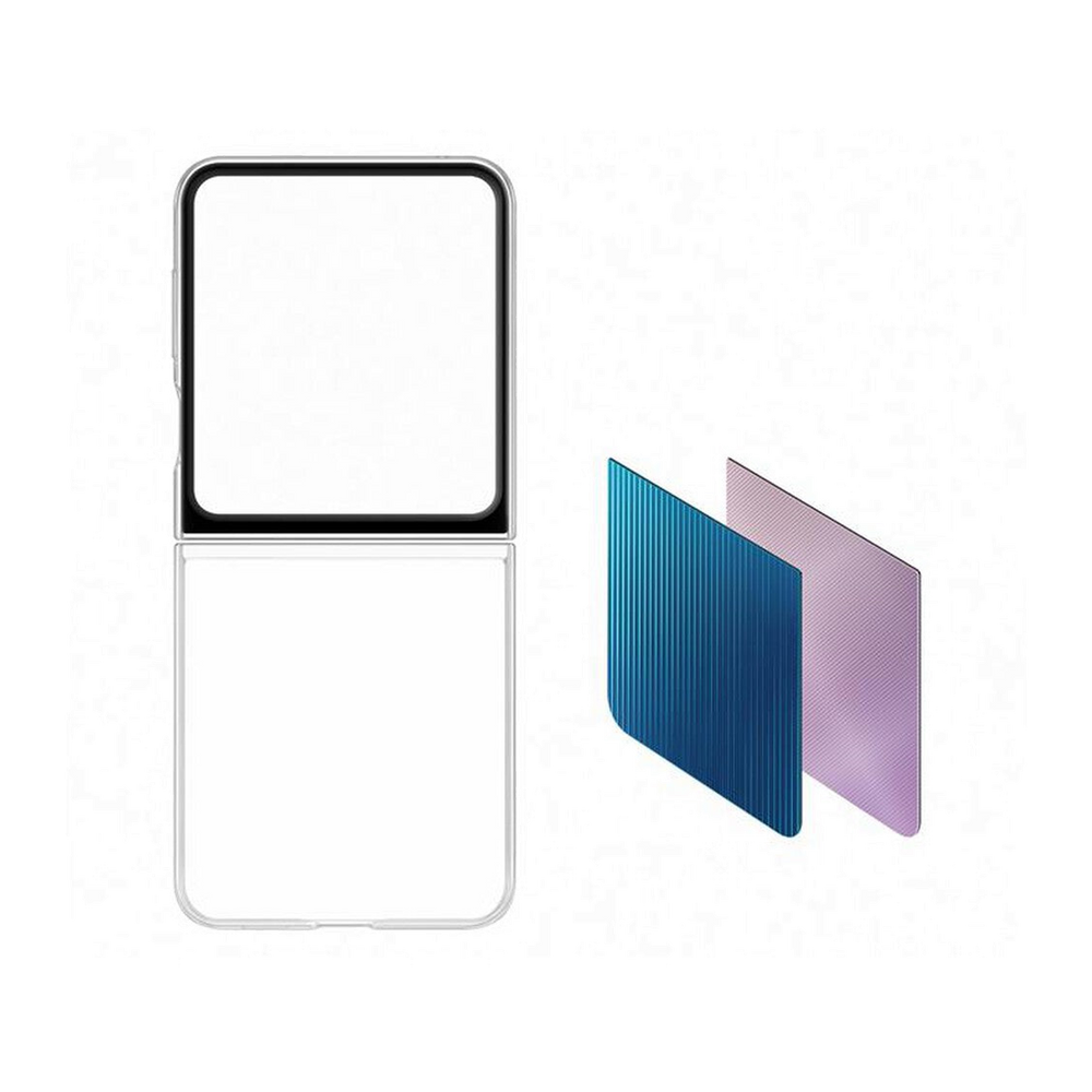 Samsung Cover Flipsuit per Galaxy Z Flip5-Trasparente