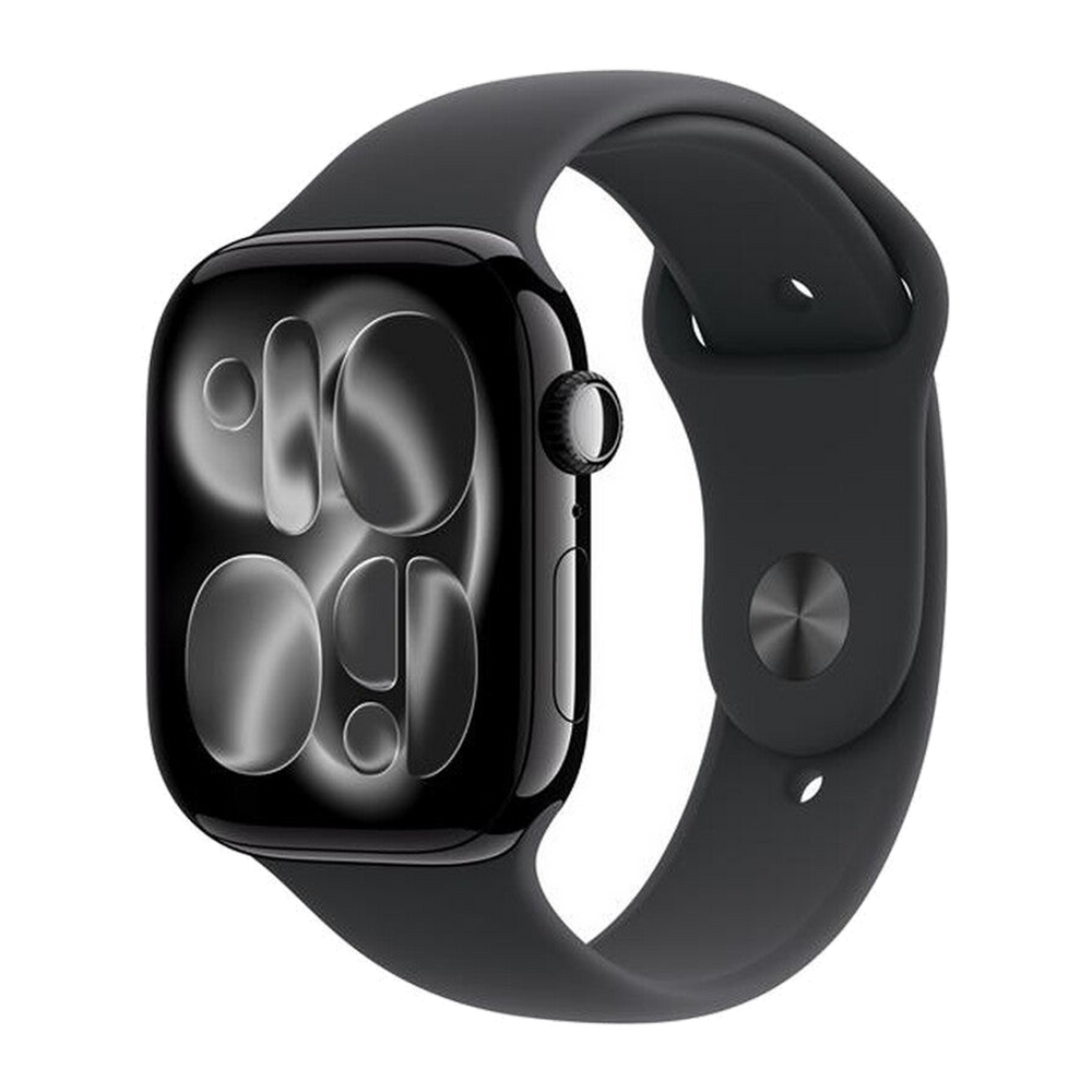Apple Watch Series 11 GPS + Cellular 46mm Alluminio-Jet Black Sport Band Nero S/M