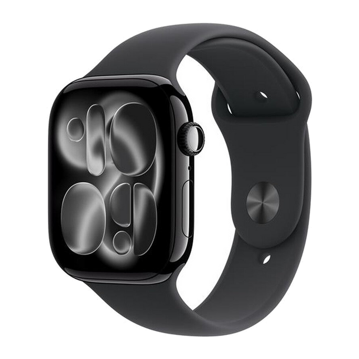 Apple Watch Series 11 GPS + Cellular 46mm Alluminio-Jet Black Sport Band Nero M/L