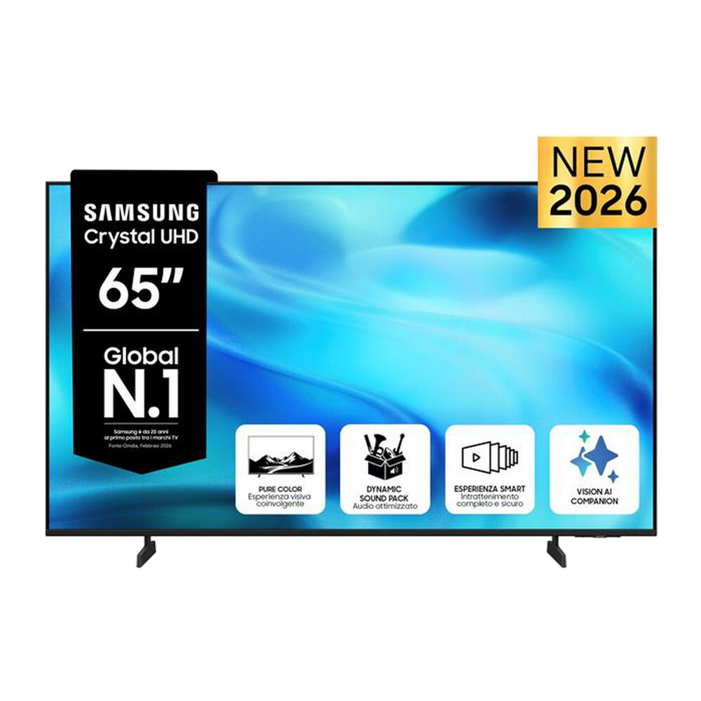 Samsung Smart TV LED 4K 65" Vision AI UE65U7000HUXZT-Black