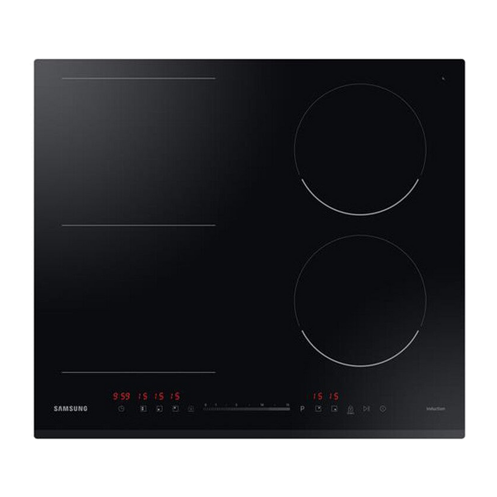 Samsung Piano cottura induzione NZ64R3747BK/UR 56 cm-VETROCERAMICA NERO