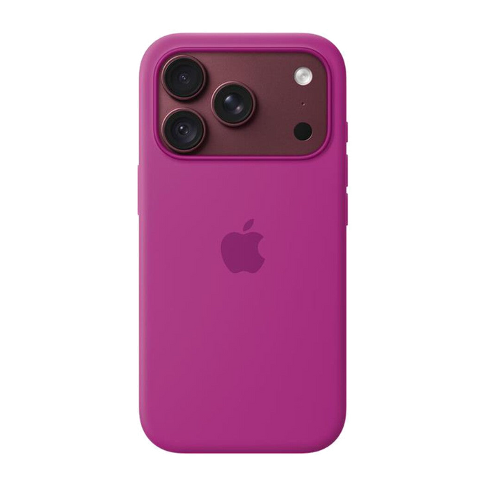 Apple Custodia MagSafe in silicone per iPhone 18 Pro-Magenta